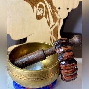 Natural Faceted Red Tigers Eye Stone of Ambition Wide Cuff Tile Stretch Bracelet